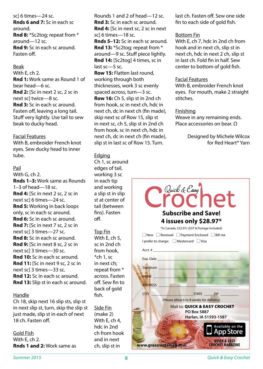 Quick & Easy Crochet Preview Pages