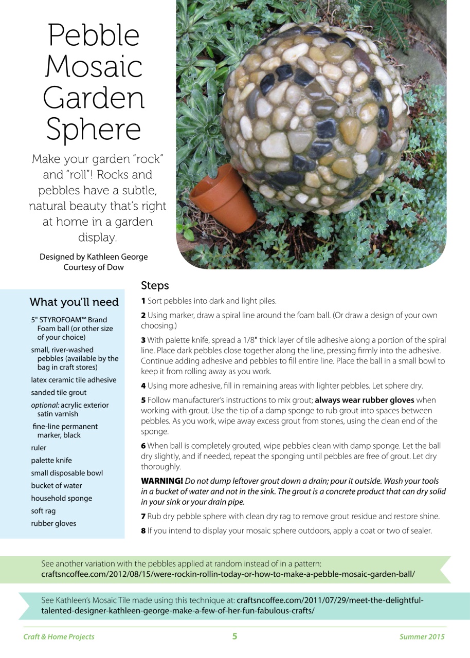 Craft & Home Projects Preview Pages