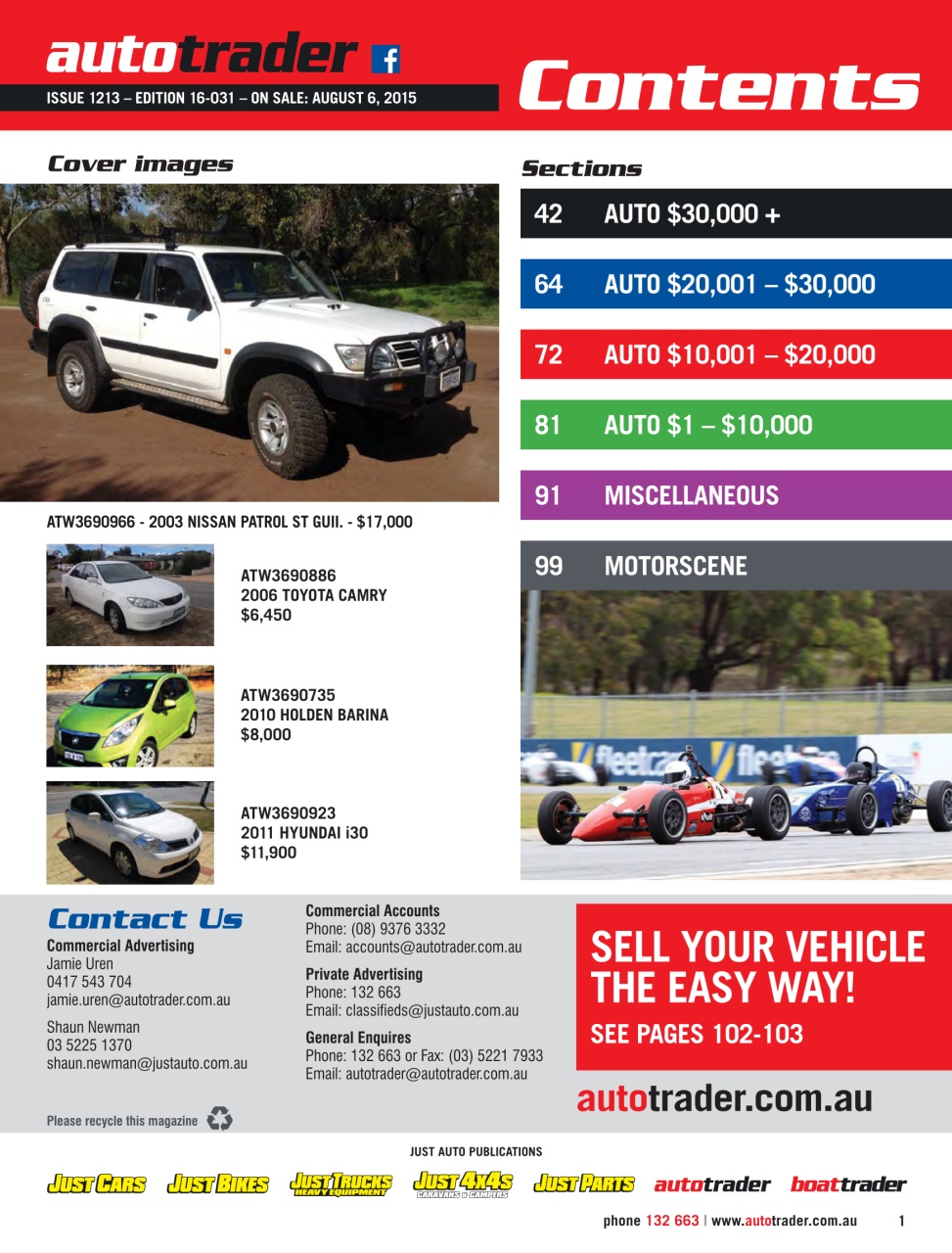 AutoTrader Preview Pages