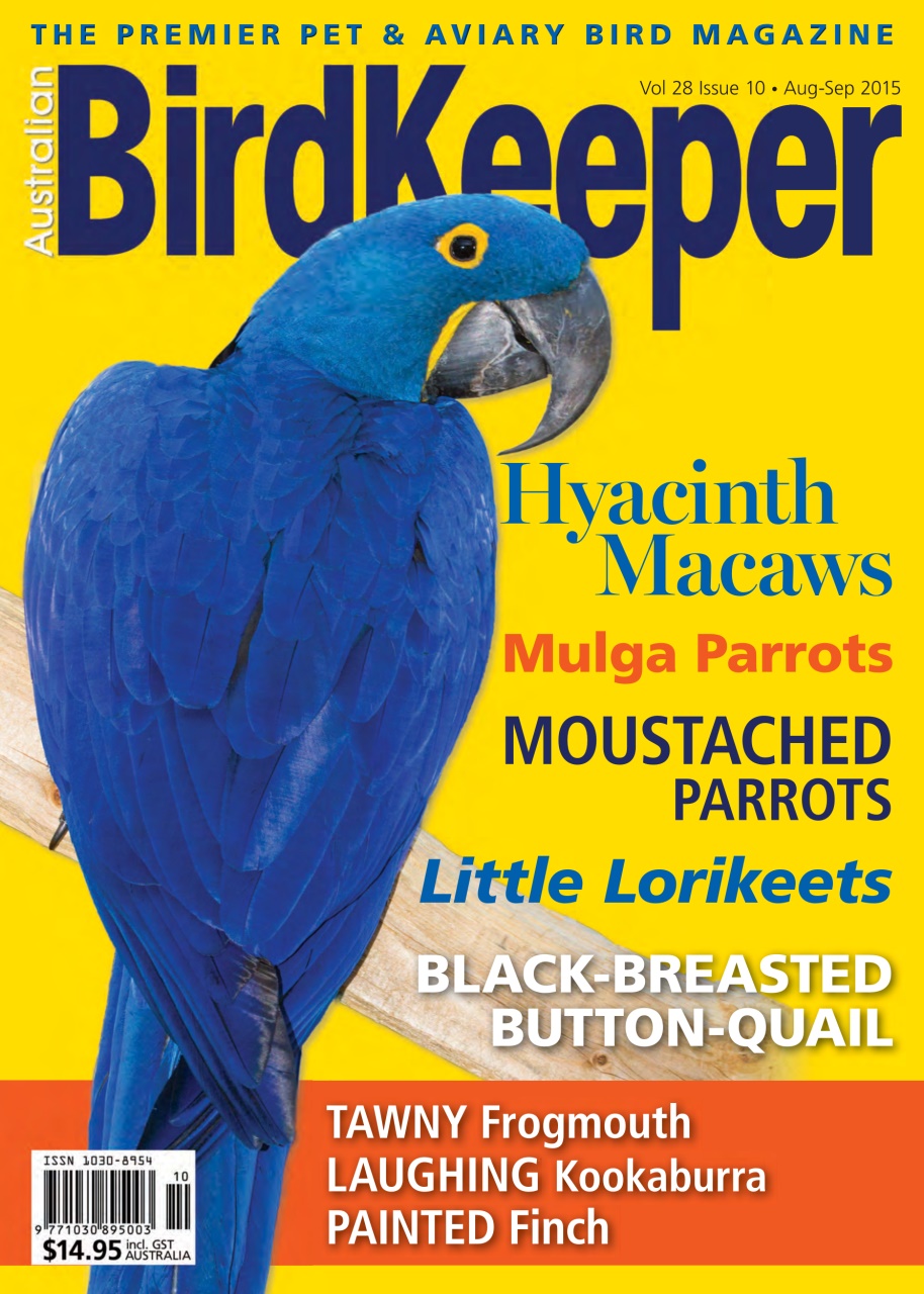 Australian Birdkeeper Magazine Preview Pages