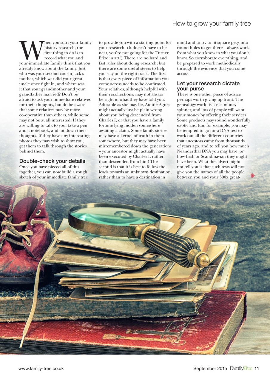 Family Tree Preview Pages