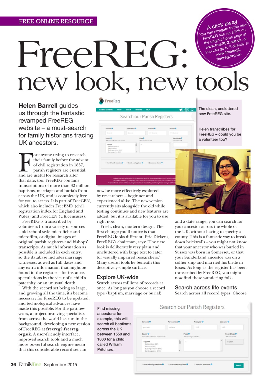 Family Tree Preview Pages