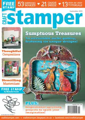 Craft Stamper issue September 2015