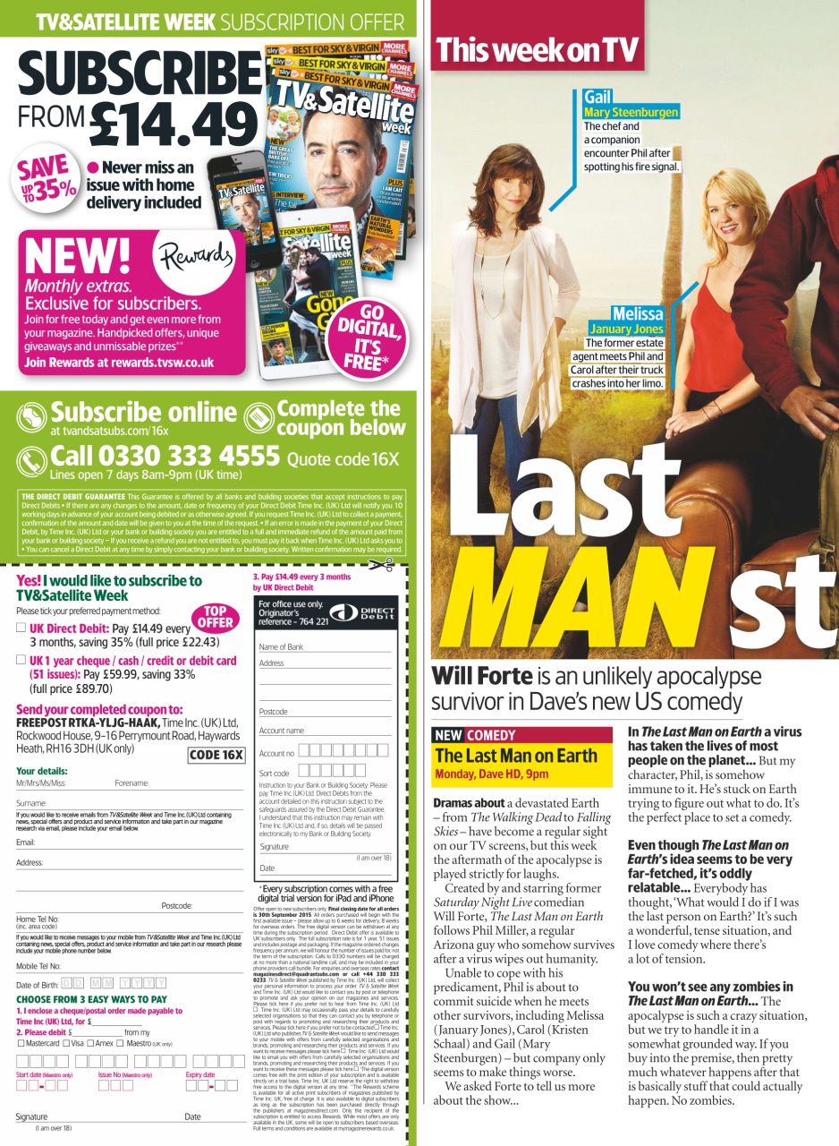 TV & Satellite Week Preview Pages