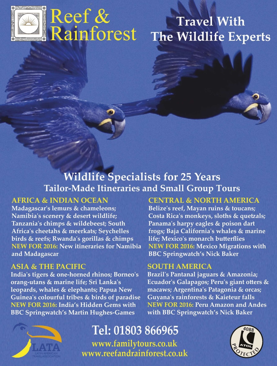 BBC Wildlife Magazine Preview Pages