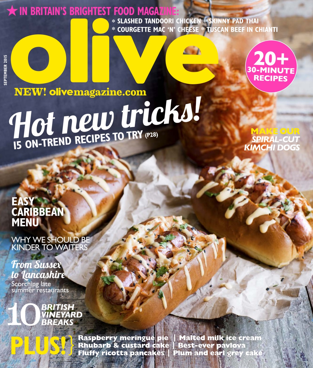 Olive Magazine Preview Pages