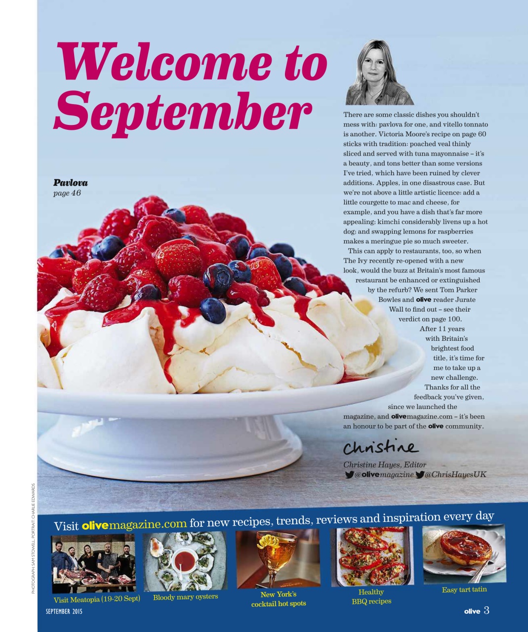 Olive Magazine Preview Pages