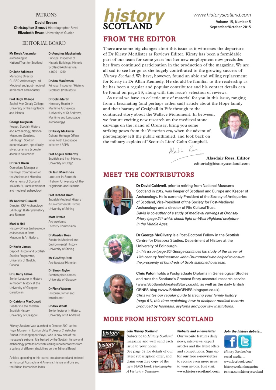 History Scotland Preview Pages