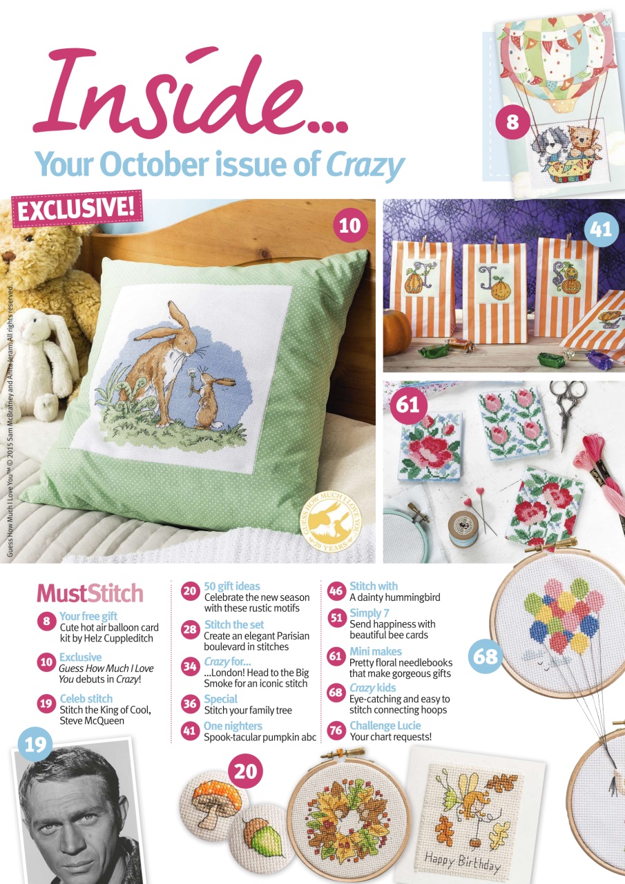 Cross Stitch Crazy Preview Pages