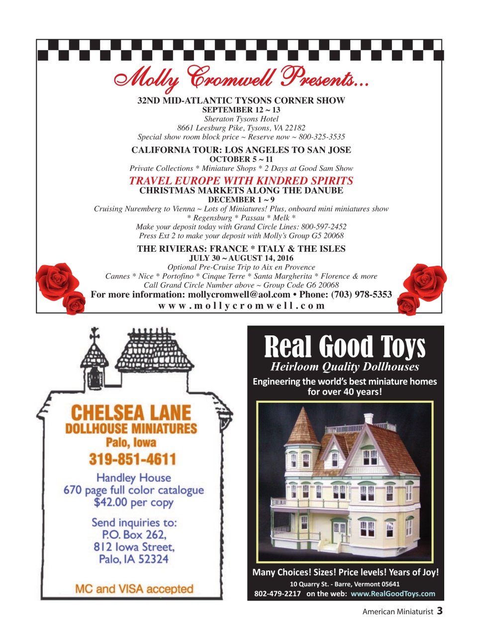 American Miniaturist Preview Pages