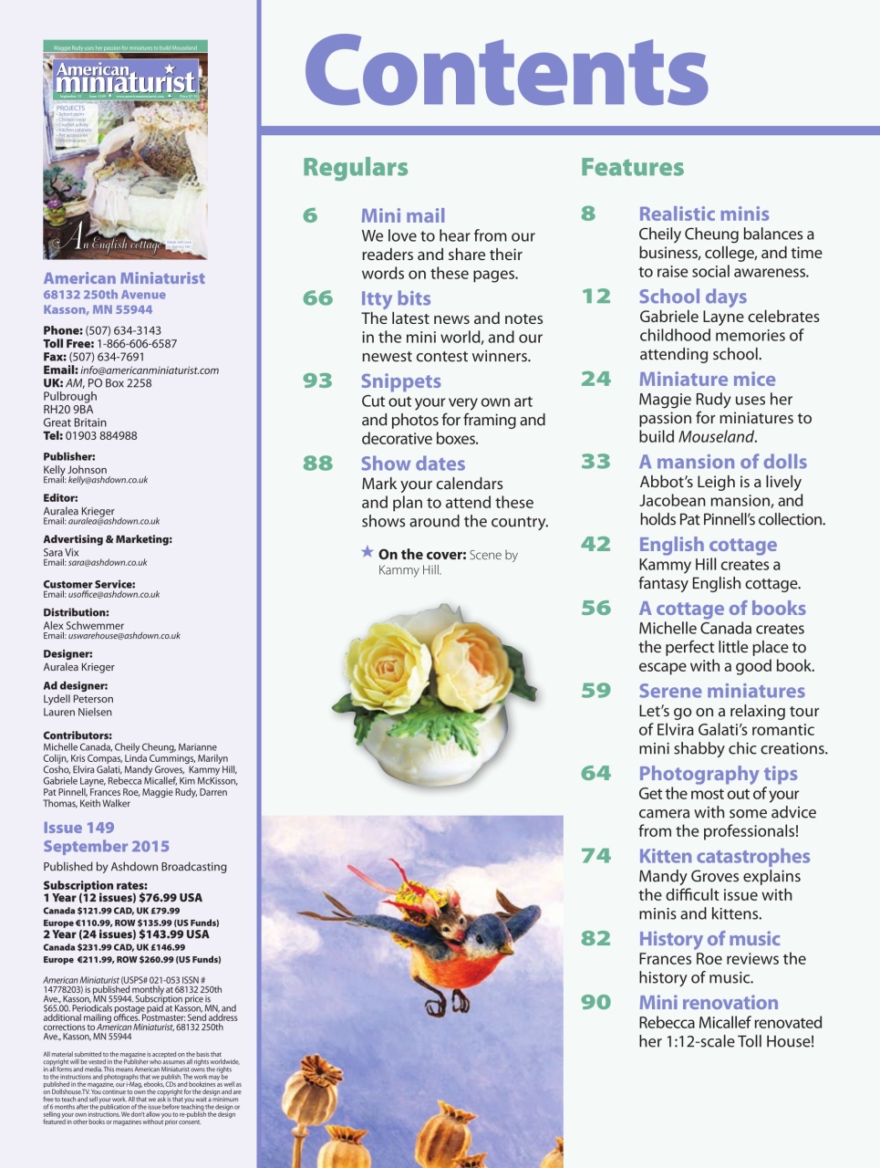 American Miniaturist Preview Pages