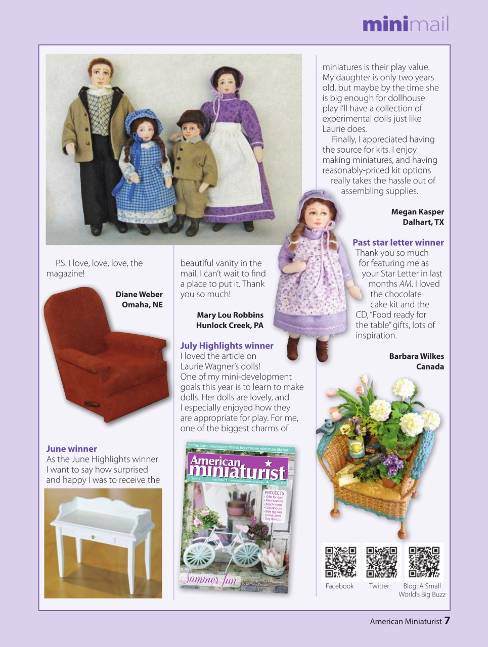 American Miniaturist Preview Pages