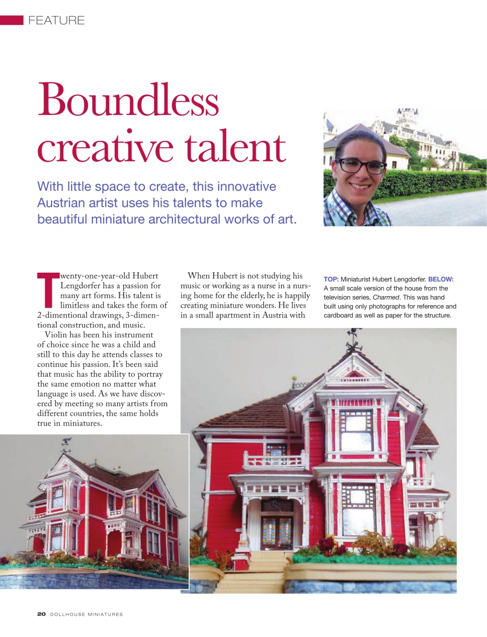Dollhouse Miniatures Preview Pages