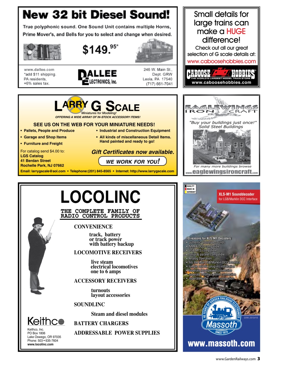 Garden Railways Preview Pages