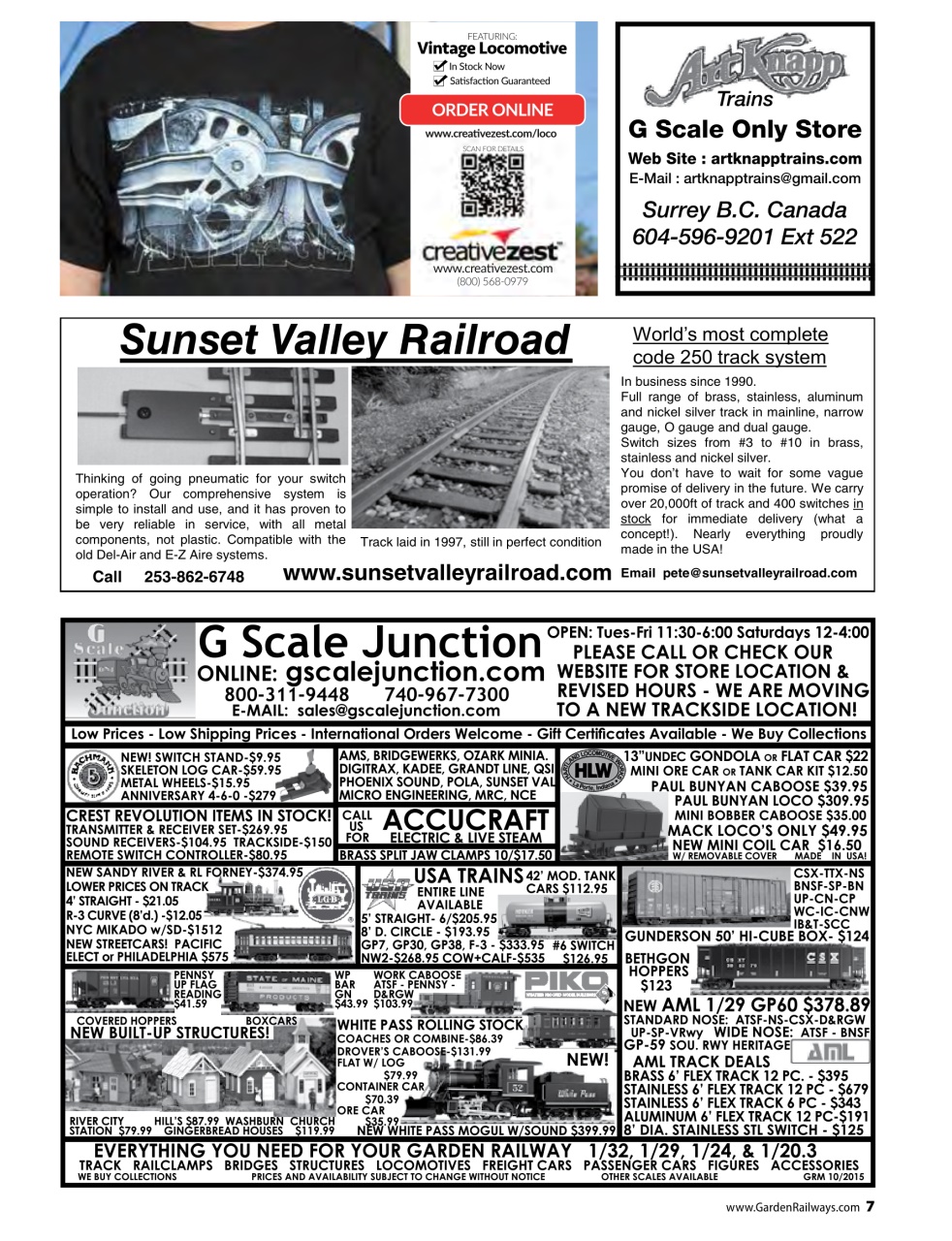 Garden Railways Preview Pages
