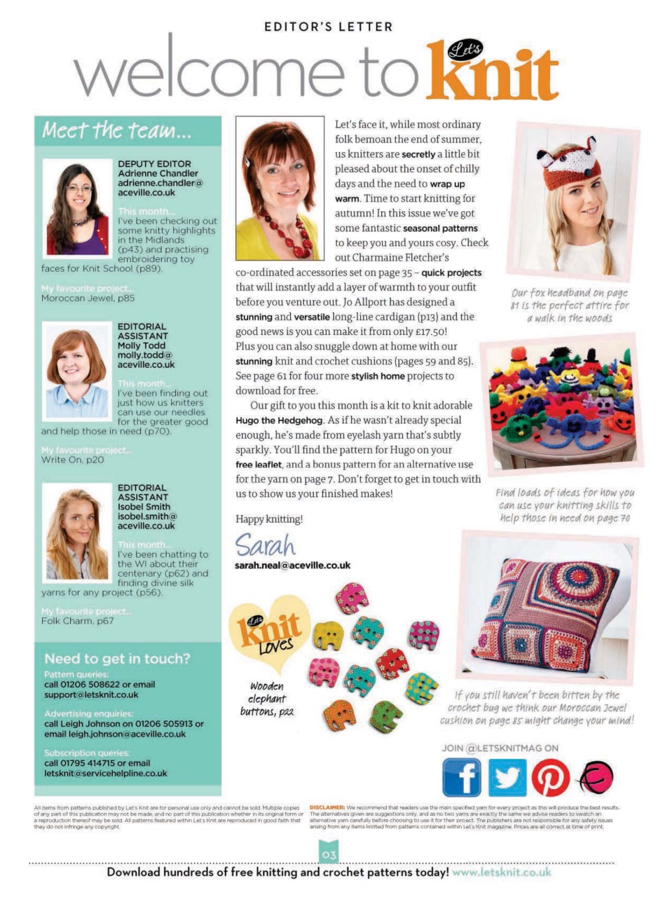 Let's Knit Preview Pages