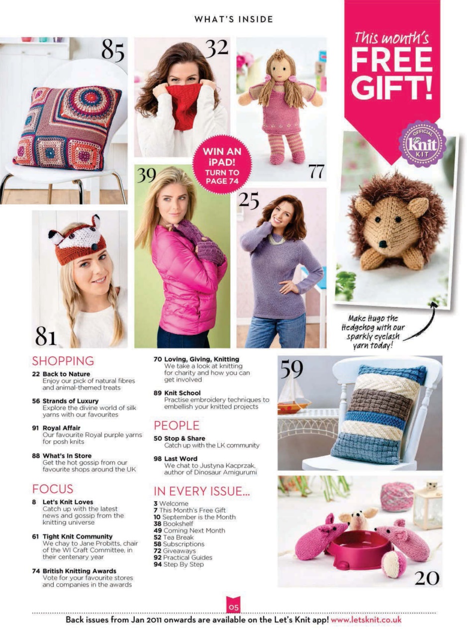 Let's Knit Preview Pages