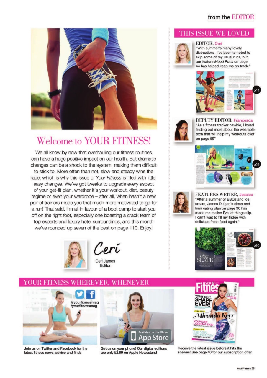 Health & Wellbeing Preview Pages