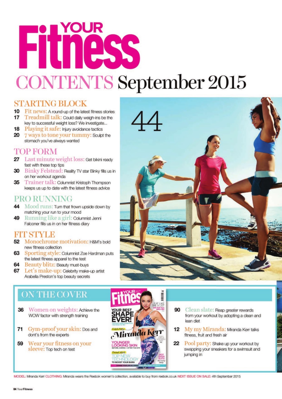 Health & Wellbeing Preview Pages