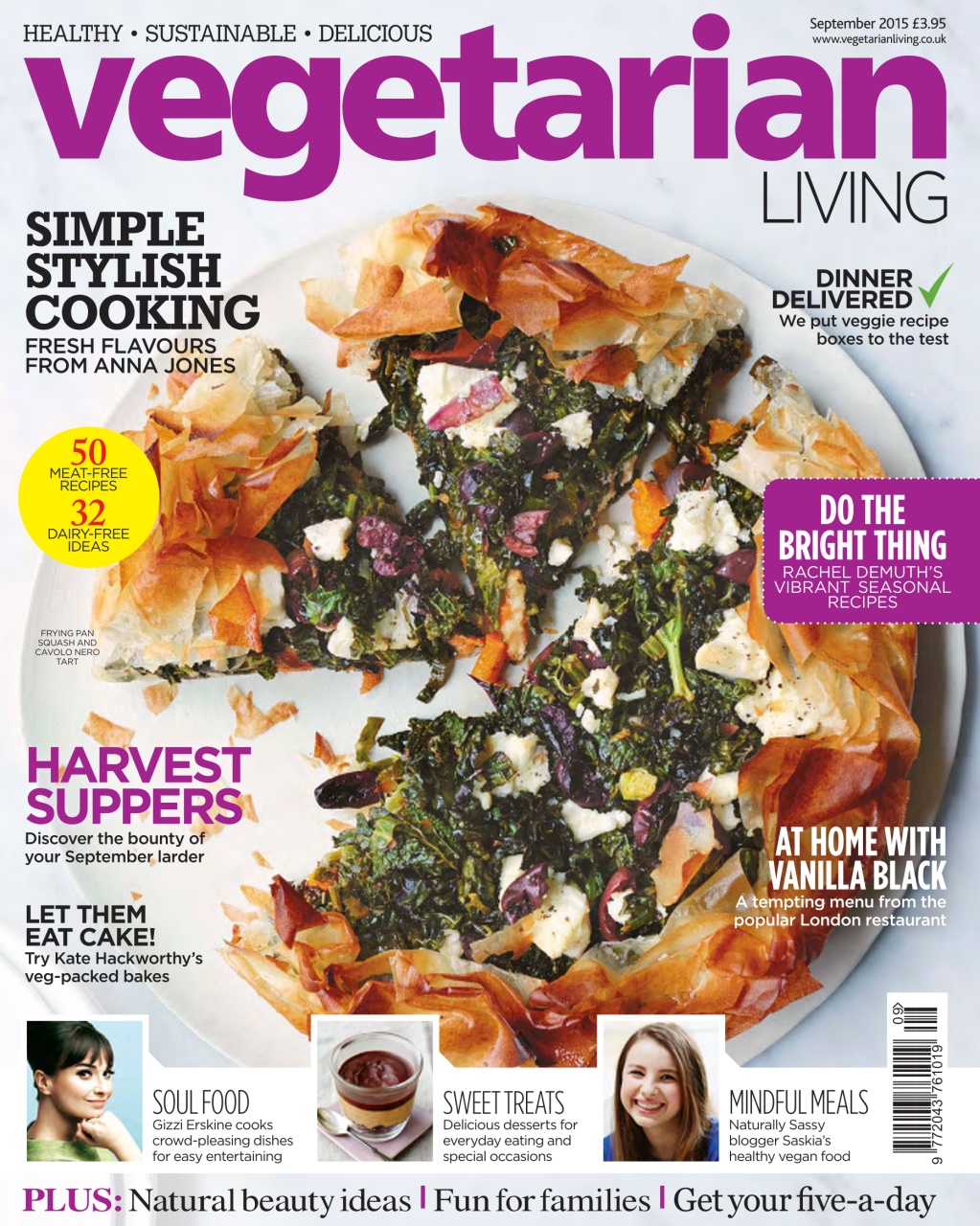 Vegetarian Living Preview Pages