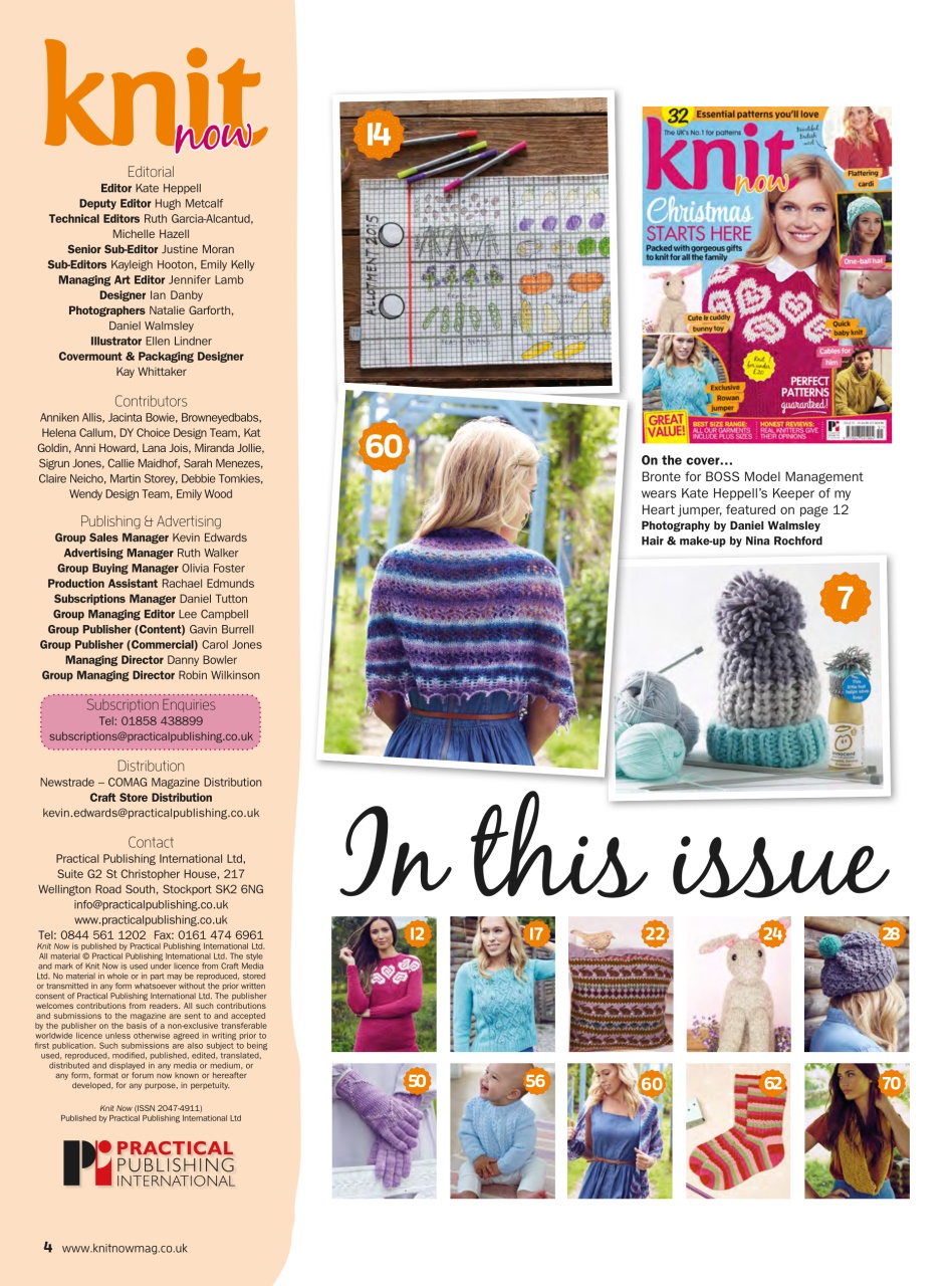 Knit Now Preview Pages