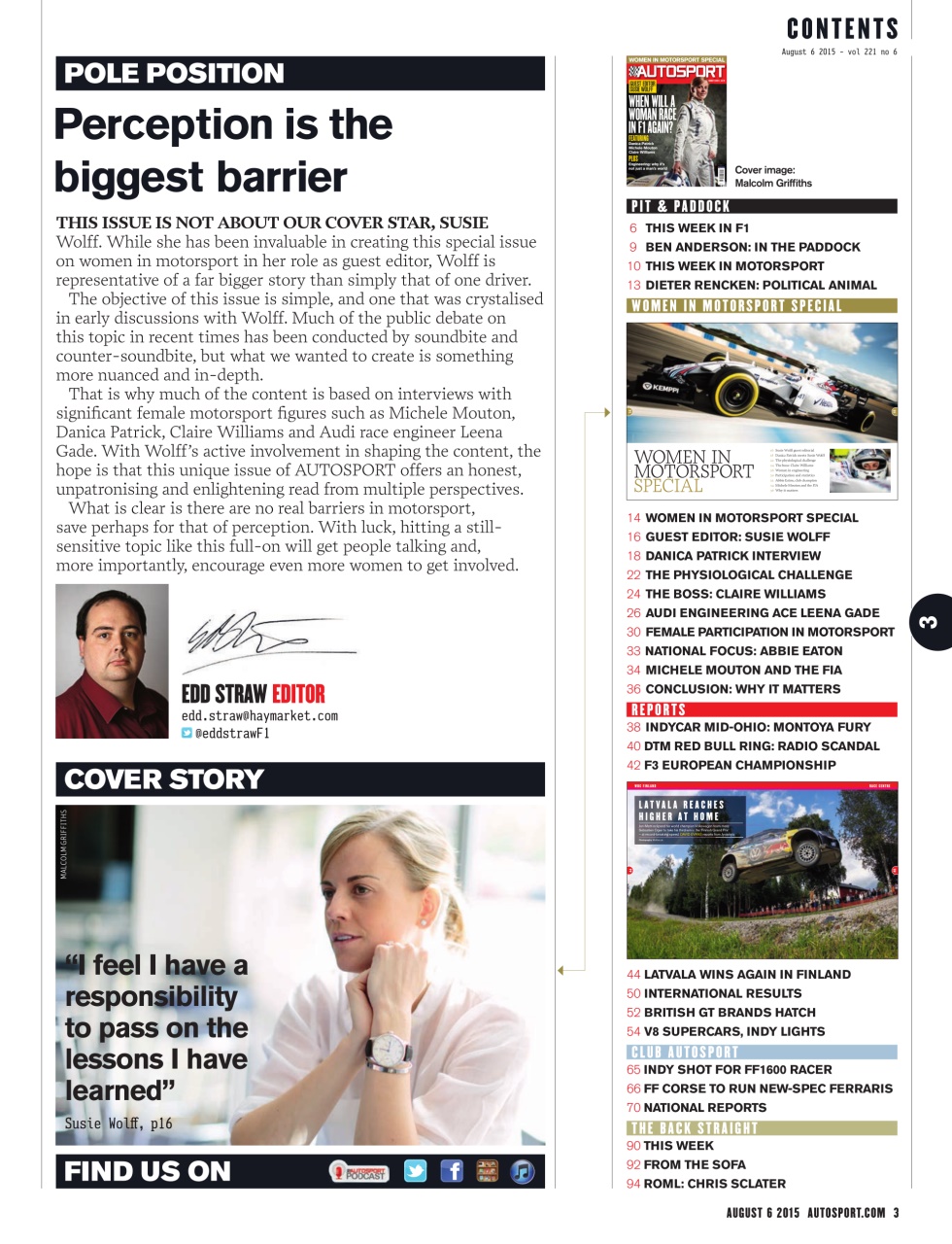 Autosport Preview Pages