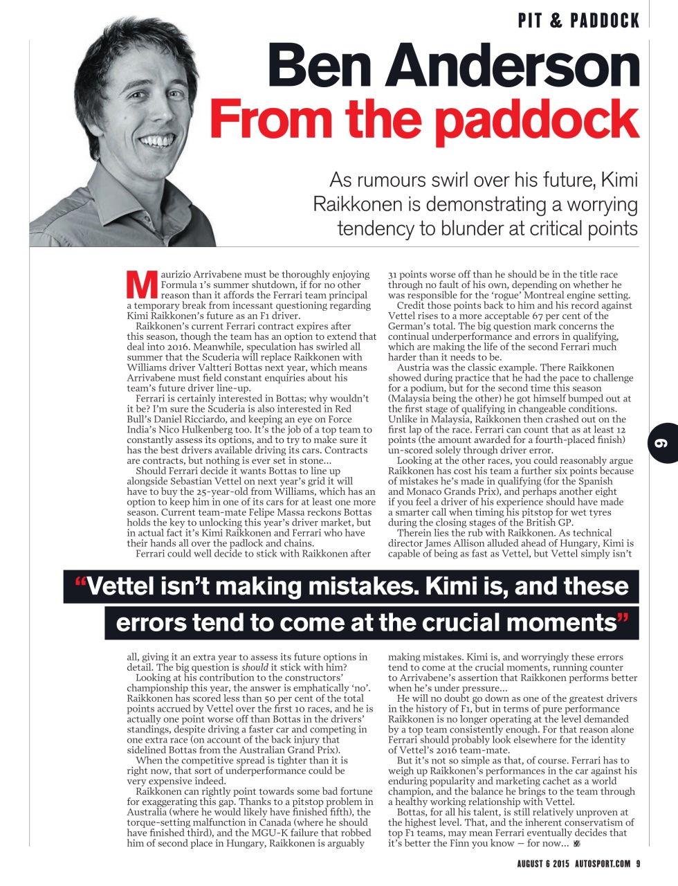 Autosport Preview Pages