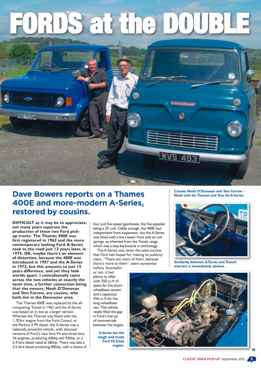 Classic Van & Pick-up Preview Pages