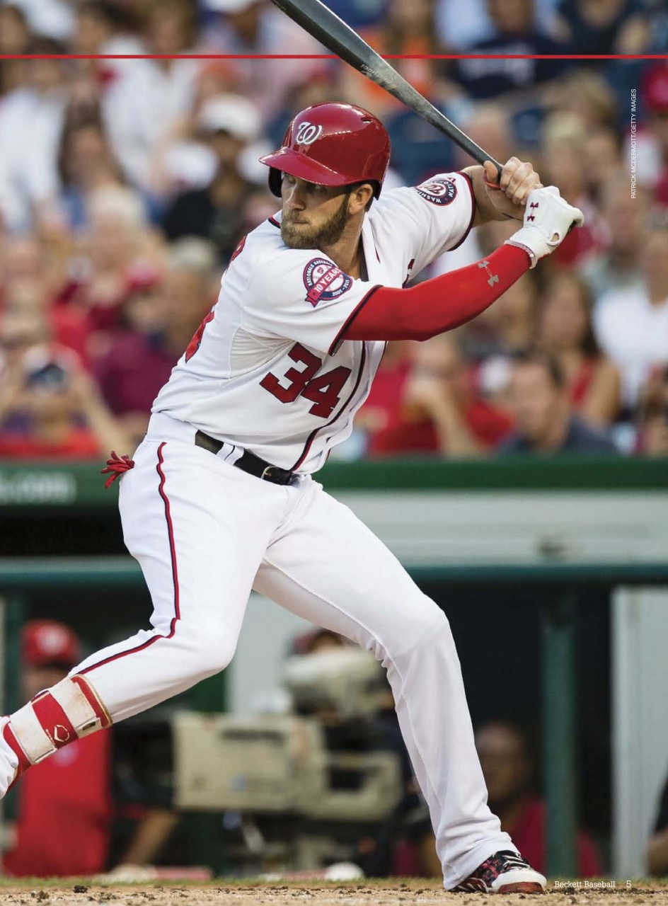 Beckett Baseball Magazine Preview Pages