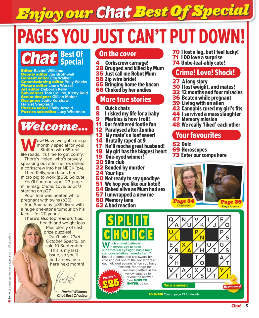 Chat Specials Preview Pages