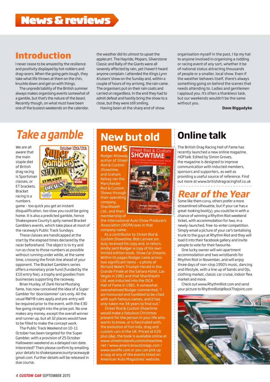 Custom Car Preview Pages