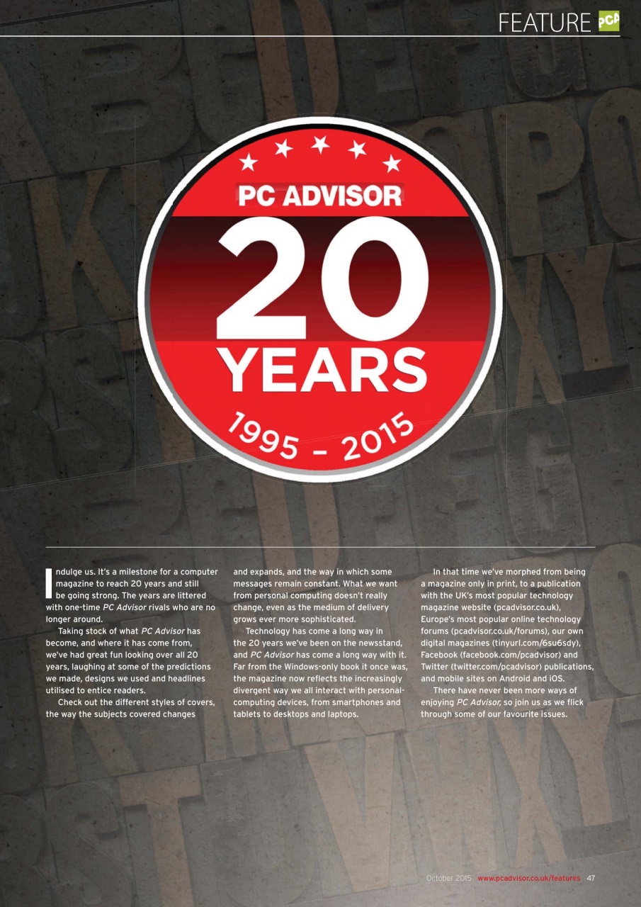 Tech Advisor Preview Pages