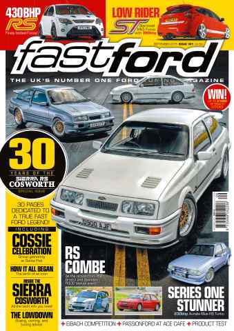 Fast Ford issue No. 361 30 Years of the Sierra RS Cosworth