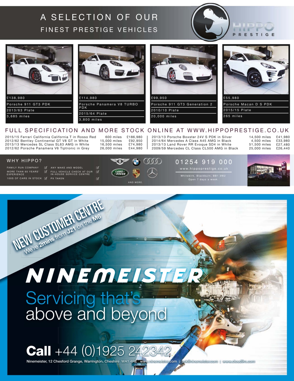 GT Porsche Preview Pages