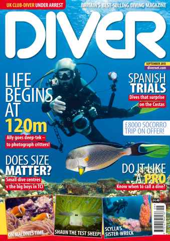 DIVER issue SEPTEMBER 2015