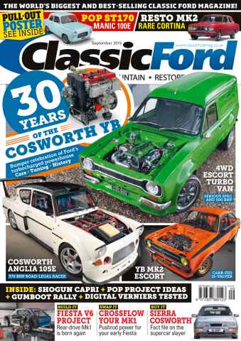 Classic Ford issue No. 229 30 Years of the Cosworth YB