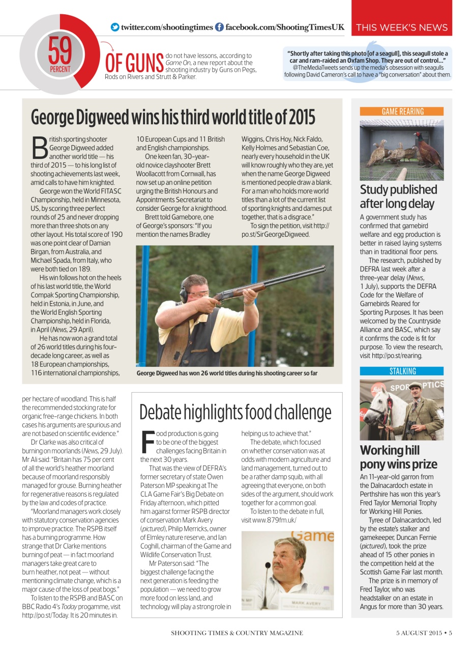 Shooting Times & Country Preview Pages