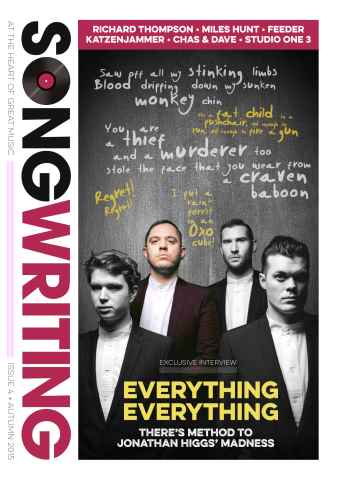 Songwriting Magazine issue Autumn 2015