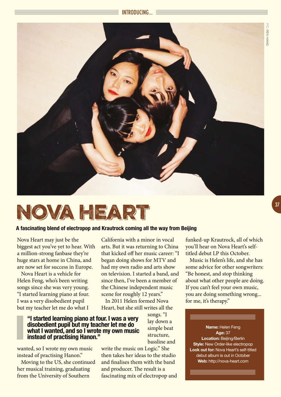 Songwriting Magazine Preview Pages