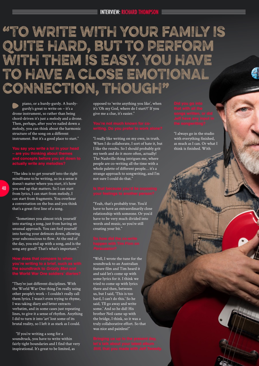 Songwriting Magazine Preview Pages