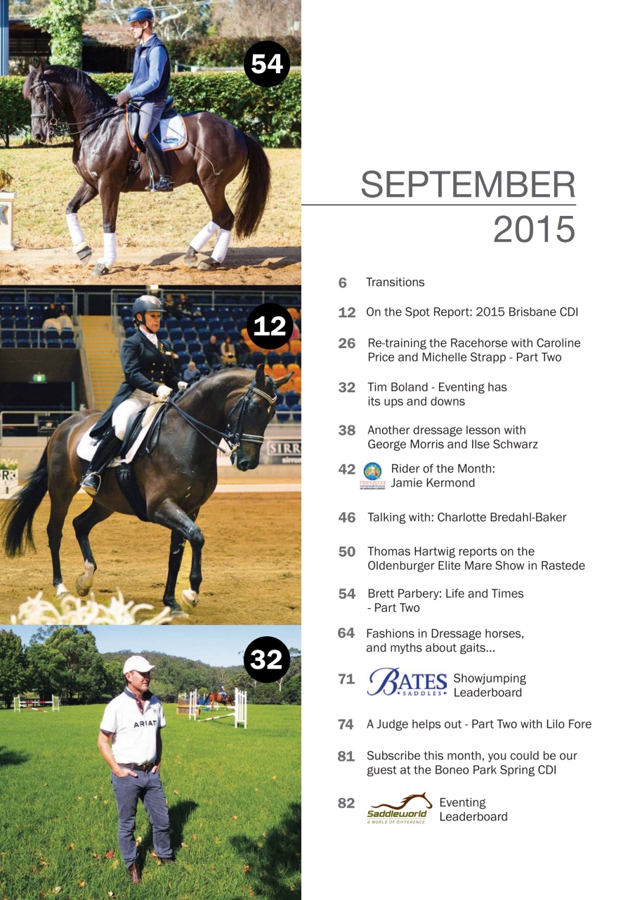 The Horse Magazine Preview Pages