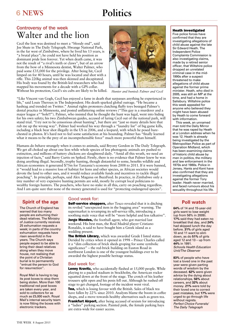 The Week Preview Pages