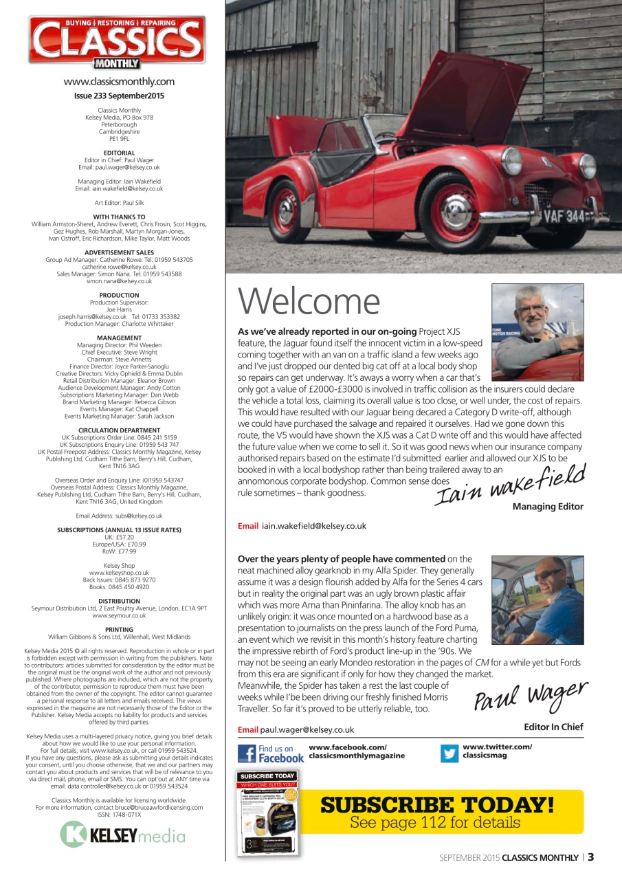 Classics World Preview Pages