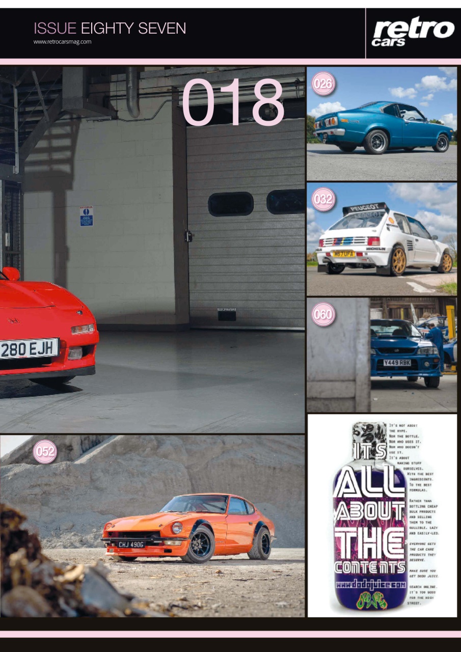 Retro Cars Preview Pages