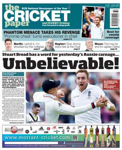 The Cricket Paper issue 7th August 2015