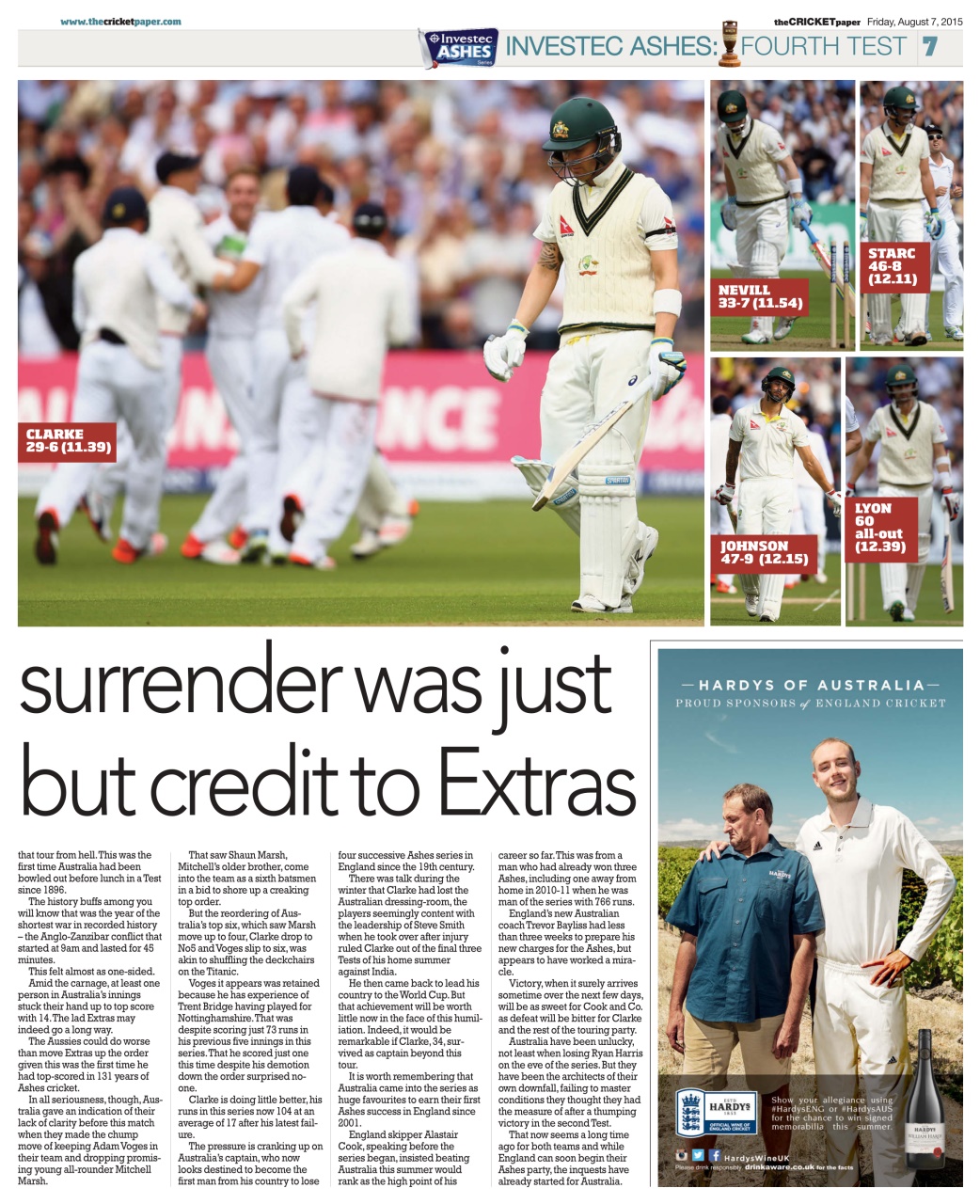 The Cricket Paper Preview Pages