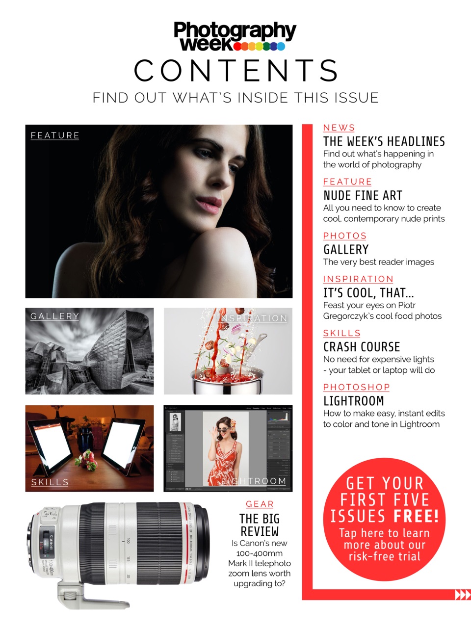 Photography Week Preview Pages