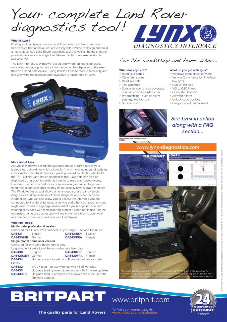 Overlander 4X4 Preview Pages