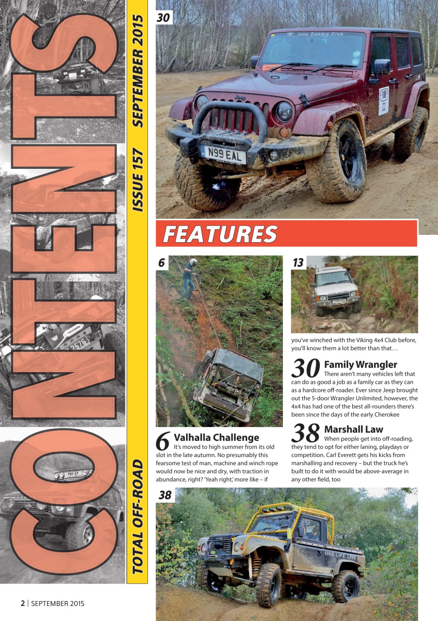 Overlander 4X4 Preview Pages
