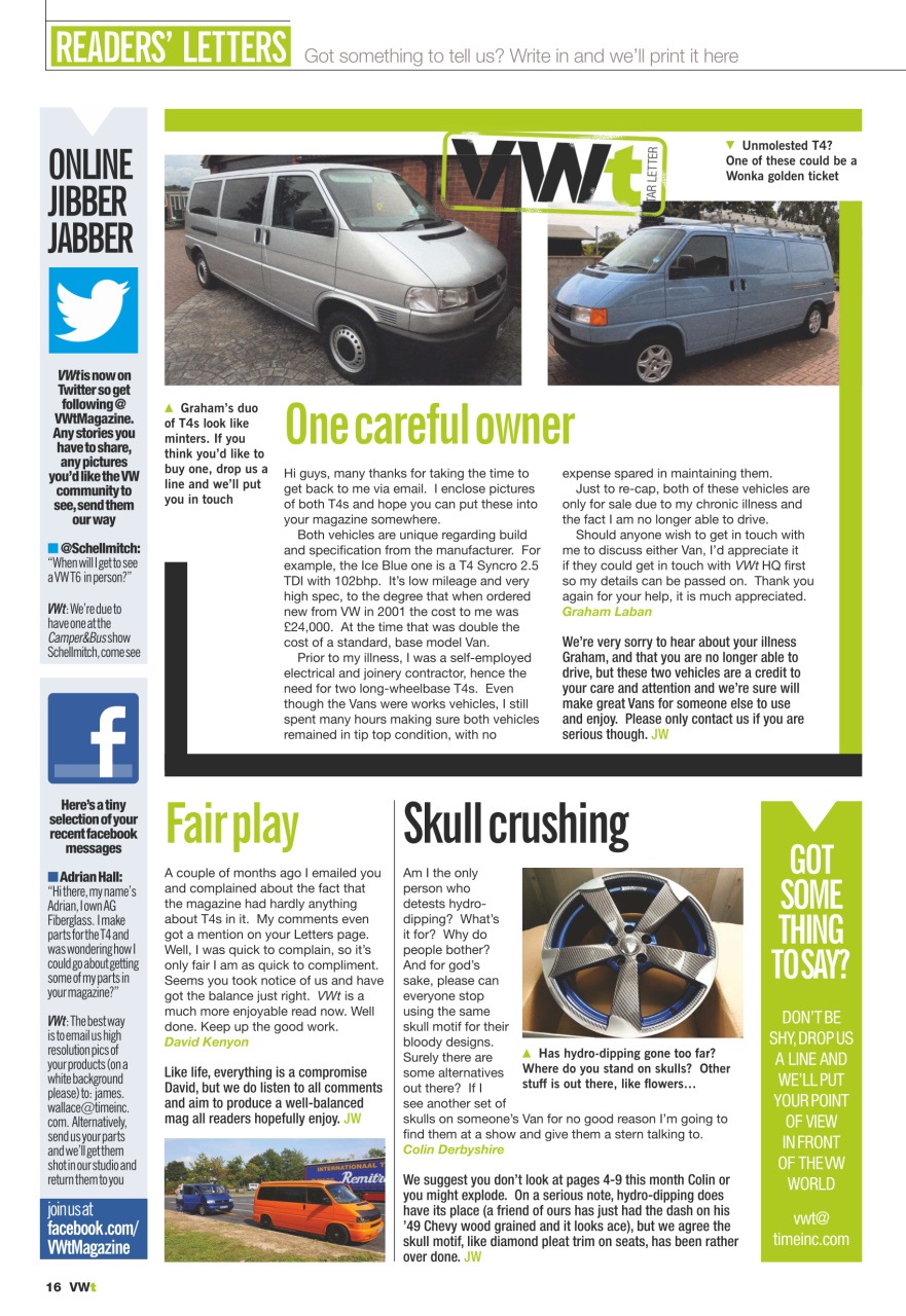 VWt Magazine Preview Pages